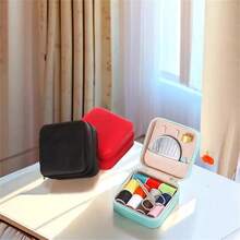 1 Bộ dụng cụ sửa chữa may đa năng, Bộ hộp đựng kim di động cho gia đình, ký túc xá - Nhiều màu - Xem 5