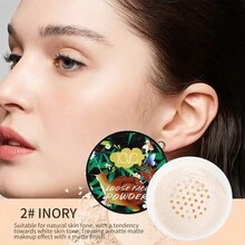 Oil Control Fixative Loose Powder, Translucent Matte Finish Powder For Setting Makeup, Waterproof And Long-Lasting - Multicolor - View 12