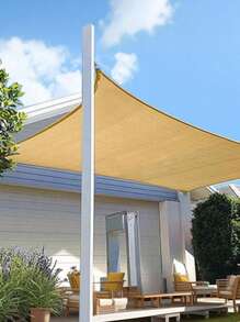 Beżowa siatka przeciwsłoneczna, ochrona przed promieniowaniem UV, szopa na rośliny, osłona przeciwsłoneczna na zewnątrz, siatka, tkanina HDPE, osłona przeciwsłoneczna ze współczynnikiem ochrony przeciwsłonecznej 75-80%