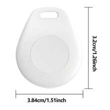 [GPS 追踪器] 4 件 GPS 智能防丢失追踪器 | 实时追踪，无需安装，适用于宠物、箱包、行李、自行车、汽车 | 兼容 iOS 系统查找我的应用程序，无忧防丢（仅限 iOS）