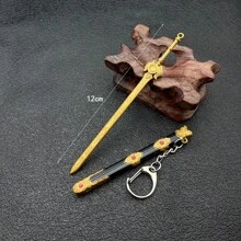 2025 Mini Sword Keychain, Mini Ancient Sword & Sorcery Themed Weapon Accessories, Bai Li Tu Su, Feng Ji Sword, Guang Sword, Ba Xia Sword Model Keychain, Advertising Gifts, Promotional Giveaways, Conference Gifts, Welfare Gifts, Holiday Gifts, Awards & Commemorations