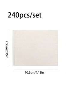 240/480/760pcs Hexagonal Strong Thickened Foam Double-Sided Adhesive Tape - Creative DIY Crafting With High Viscosity Adhesive For Hotel Card Tape