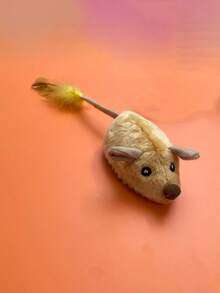 Wind-Up Spring Plush Toy, Realistic Fake Mouse Can Run, Random Colors Of Cats&Dogs Pets Toys - Multicolor - View 11
