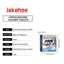 Entkalkungstabletten für Kaffeemaschinen, entfernen Schmutz und Öl um Küchengeräte hygienisch zu halten, sprudelnde Tabletten (2 verschiedene Stile)