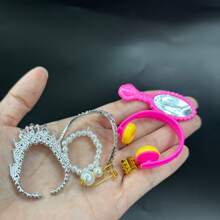 43pcs/Set 30cm Fashion Doll Clothes And Accessories Set, Includes Romper, Skirt, Earrings, Crown, Necklace, Jewelry Toy