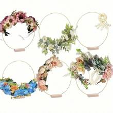 1/5/10PCS Metal Garlands, DIY Wreaths, Dreamcatchers, Table Centerpieces, Wedding Party Decorations