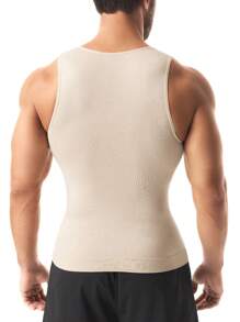 Men Slimming Body Shaper Chest Compression Shirts Tummy Control Shapewear Abdomen Slimming Vest Waist Trainer Corset Tank Tops