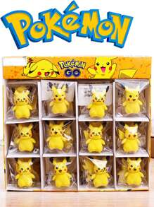 pokemon 36pcs Pokemon, Pikachu Eraser Ornaments Set, Birthday Gift Toys, Handmade Set, Is An Ideal Gift For Enjoyment, Parties And Collectors, Suitable For Birthday Party Decoration. Features: Can Be Used As An Ideal Gift Cartoon, A Must-Have In Summer, Suitable For Summer Parties, Birthday Parties, Christmas, Halloween, Thanksgiving Parties To Give Or Use