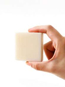 1 pieza Jabón artesanal de arroz tailandés, 65g blanqueador, hidratante, barra limpiadora nutritiva para la piel, gel de baño vegetal de control del aceite - Blanco - Ver 3