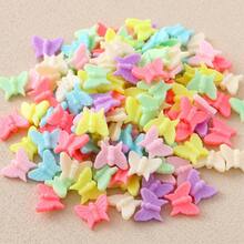 1 Pc 100pcs Acrylic DIY Beads Accessories For Key Rings And Handbags Stylish Cell Phone Accessories - Multicolor - View 19