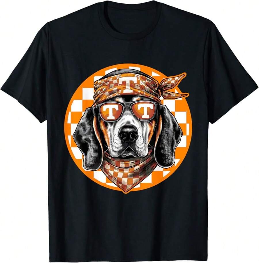 Camiseta vintage con orgullo del nombre de Tennessee, estilos retro de los años 90, espíritu de día de juego - Negro - Ver 1