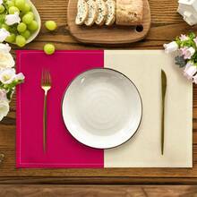 Napperon en lin motif de football créatif, dessous de plat surprise, napperon résistant à la chaleur pour repas, cuisine, extérieur, pique-nique, mariage, festival. Convient pour salle à manger, cuisine, extérieur.