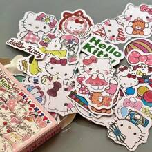 Sanrio 60Pcs Sanrio Hello Kitty For Teen DIY Laptop Phone Diary Cute Cartoon Sanrio Sticker