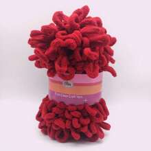 1/4 Pcs 8m Soft Circle Yarn, Thick Yarn For DIY Knitting Dolls, Bags, Sweaters, Blankets, 100g Per Piece - Multicolor - View 37