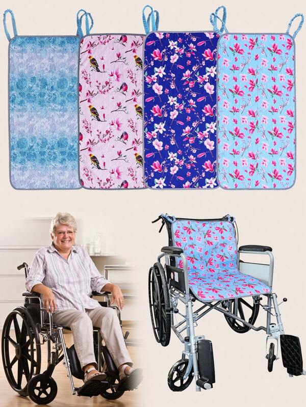 1 stuk rolstoelzitkussen voor ouderen - machinewasbaar, antislip, gemakkelijk schoon te maken, herbruikbaar voedingskussen, lekvrij en ademend, geschikt voor ouderen, gehandicapten en mensen met beperkte mobiliteit, ideaal voor gebruik in de zomer