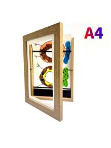 1pc Magnetic Art Frame - Easy-Open For Quick Display Changes - Versatile Wall Decor For Home & Office - Ideal For Holidays & Gift Giving