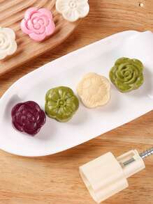 Moon Cake Mold Set Cake Making Model Mold Ice Skin Mung Bean Cake Cake Hand Die Baking Props