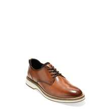 Cole Haan Osborn Plain Toe Derby |  | Dress Shoes - 英國棕褐色/象牙色 - 查看 4
