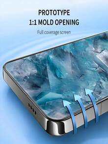 4 件屏幕保护膜适用于 Pixel 9 Pro XL 8 7 Pro 6 5 5a 6a 7a 8a，柔性 TPU 水凝胶膜，全边缘覆盖保护防刮，灵敏触摸和指纹解锁生日、家人、朋友的礼物手机屏幕保护膜、手机配件 - 無色 - 查看 8