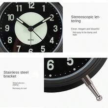 Đồng hồ báo thức bằng kim loại dành cho học sinh có chuông lớn để đánh thức những người ngủ say, thích hợp cho phòng khách, đầu giường và phòng ngủ, trang trí phòng quản lý thời gian, đồng hồ kỹ thuật số, trang trí phòng ngủ, trang trí ký túc xá, trang trí trường học, bất ngờ khi đến trường - Nhiều màu - Xem 9