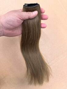 Clip In Hair Extensions Real Human Hair 45-60grams 1Pc Portable-Type Human Hair Clip In Extensions Straight Remy Human Hair Extensions - S6 - View 7
