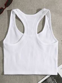 4pcsWomen's Multi-Color Halter Tops, Beautiful Back And Waist-Cinching Base Vests, Threaded Underwear, Sports And Fitness Vests