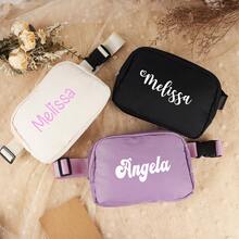 Customized Personalized Name Fanny Pack, Bachelor Party Fanny Pack, Flower Man, Fanny Packs For Women, Customized Bachelorette Fanny Pack - Multicolor - View 3