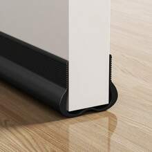 93cm PVC Flexible Door Bottom Sealing Strip Door Gap Soundproofing Wind And Dust Proof Weather Strip Under Door Draft Stopper Tape Wall Decor Room Decor Stickers - Multicolor - View 12