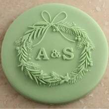 Customized Text Cake Decorations, DIY Cutting Molds, Frosting Cake Templates, Wedding Clay Fondant Embossing Tools, Name Cake Molds, Handmade Cookie Embossing Stamps - Black - View 19