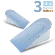 1双隐形防滑增高减震鞋垫，可拆卸增高垫，鞋跟配件