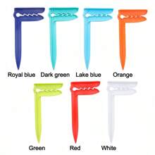 4pcs Heavy Duty Plastic Beach Towel & Blanket Clips - Strong Fixing On Sand, Water, Grass For Camping, Picnic, Pool Use