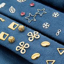 Semi-Jewelry Kits With Up To 70 Pieces Gold Plated And Silver Stainless Steel Largest Variety On The Internet For Women - 15 件 - 查看 7