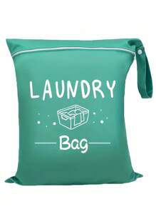 Extra Large Waterproof Wet Dry Bag - Durable Adjustable Handle, Zipper Design, Washable, Suitable For Travel, Sports, Yoga, Gym Storage