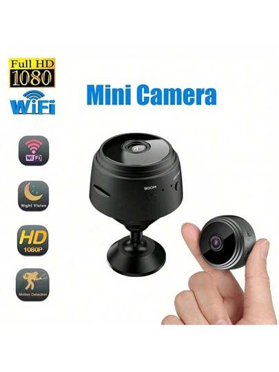 1pc/ Mini Wireless WiFi Home Security Camera, HD Video Monitoring, Remote Access Via Smartphone, view 8