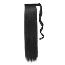 Straight Ponytail Extensions Synthetic Hair Wrap Around Ponytail Extension Heat-Resistant Wig For Women Synthetic Pony Tails Hairpieces Daily
