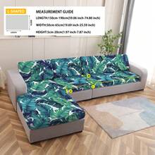 1 PC Nhiệt Đới Lá In Sofa Đệm Ghế Sofa Hiện Đại Bọc Ghế, Hoàn Hảo Cho Tất Cả Các Mùa - Nhiều màu - Xem 8