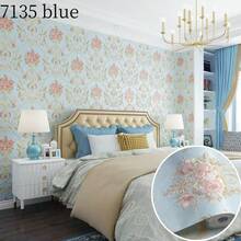 3D 自粘壁纸，豪华家居使用无纺布墙纸，美式风格，适用于卧室、客厅、电视背景墙、家具翻新礼物、生日毕业典礼房间装饰、家居装饰、墙壁装饰、浴室装饰、卧室装饰、房间装饰用品、客厅装饰、房屋装饰、家居装饰、客厅墙纸、墙贴、墙贴 - 多色 - 查看 24