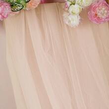 Tecido para cortina de arco de casamento, pacote com 1 peça, 75 cm/160 cm x 600 cm/800 cm, cortina de fundo transparente para cerimônia de casamento, festa, decoração de teto, presentes de aniversário de verão, praia, volta às aulas, material escolar, decoração de quarto