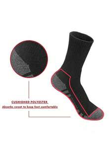 60 chiếc/50 chiếc/40 chiếc/30 chiếc/24 chiếc/20 chiếc/16 chiếc/12 chiếc/10 chiếc/8 chiếc/6 chiếc/4 chiếc/2 chiếc Tất thể thao tennis thoải mái cho nam, thích hợp mặc ngoài trời & thường ngày, mọi mùa, tất thể thao dày kháng khuẩn thấm hút ẩm màu trắng - Nhiều màu - Xem 5