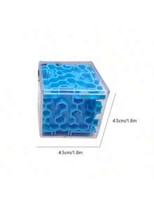 1 件迷宫拼图玩具，6 面迷宫，球形迷宫，迷宫挑战游戏玩具，减压玩具，生日、复活节、圣诞节礼物，小礼物 - 彩色 - 查看 6