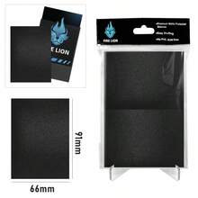 100pcs Penny Card Sleeves For Trading Cards,Top Loaders Card Protection For Baseball Cards, MTG Card Sleeves Fit For ,Football,Magic,Sports Cards(12Colours) - 66X91mm - View 15