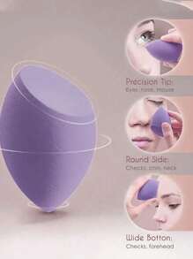 14/1pc Makeup Sponge Set, Including Makeup Sponges, Makeup Sponge, Powder Puff, Soft & Skin-Friendly, Suitable For Cream & Powder Makeup, Latex-Free, Can Be Used Wet Or Dry, Professional Cosmetic Sponges Summer Makeup Must-Have
