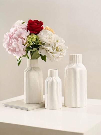 Wit Ceramic Vase, Warm Home ation, Small Pampas Grass Bedroom Office Students, Storage, Wedding Ho Jewelry Best Flower Vase Glass view 3