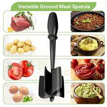 1pc Meat, Potato, Salad, Tomato Chopper & Mixer For Home Kitchen - View 7