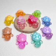 20PCS Night Light 3D Turtle Surprise Bag - Unique DIY Crafts And Party Gifts, Night Light Turtle Blind Box (Color, Style, Packaging Random)