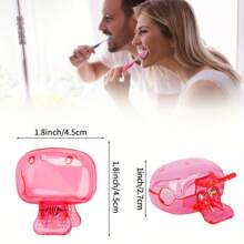 Toothbrush Holder, Travel Toothbrush Protective Cap, Portable Plastic Toothbrush Case