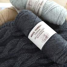 500g 245 Hand Knitting Thick Knitted Yarn, Alpaca Blend Yarn For DIY Handmade Knitting Sweater, Jacket, Scarf, Hat, Gloves In Autumn/Winter, 5 Balls/Pack - Multicolor - View 5