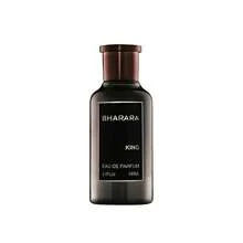 Bharara King Men's Eau De Parfum Spray, 3.4 Oz - Vintage Amber Woody Scent, Stylish Black Bottle, Metal Brown Cap, Suitable For Everyday Elegance, Luxurious Eau De Cologne| Modern Packaging| Metal Lid - 1PC - View 2