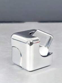 1 件魔方魔术骰子金属可旋转拼图立方体，彩虹旋转和学习减压桌面玩具，适合特殊需要、多动症、万圣节、圣诞节礼物 - 彩色 - 查看 10