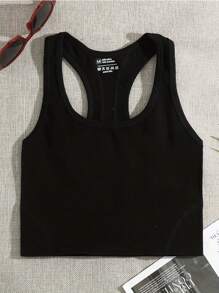 4pcsWomen's Multi-Color Halter Tops, Beautiful Back And Waist-Cinching Base Vests, Threaded Underwear, Sports And Fitness Vests